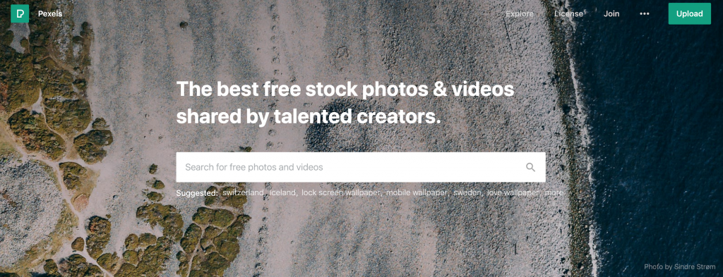 Pexels : la bonne alternative banque d'images gratuite