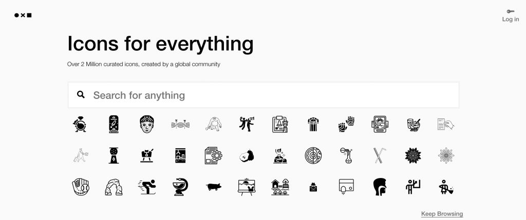 The Noun Project : une des plateformes de référence pour les icônes